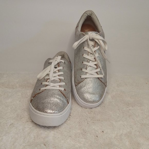 Toms Silver Sneakers - Picture 3 of 11